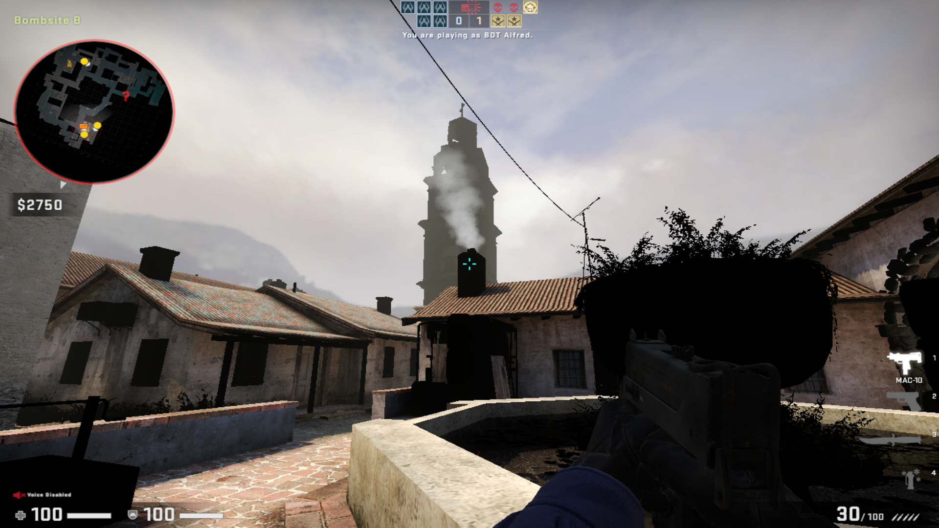 de_inferno with some black objects
